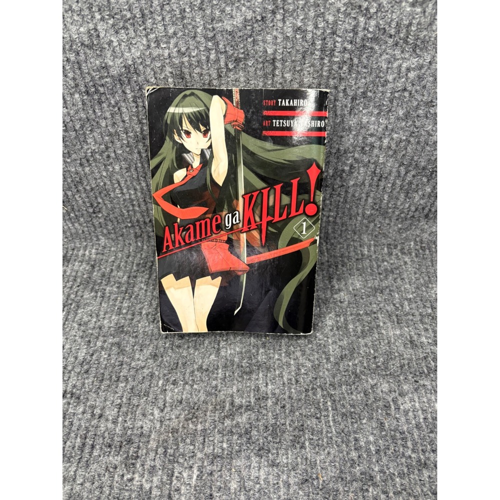 Akame ga KILL! Vol 1 Manga Takahiro Tetsuya Tashiro English 1st edition/print